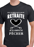 T-shirt pour Femme retraite pêche fishing