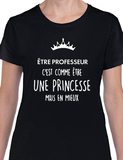 T-shirt pour Femme prof professeur