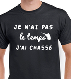 T-Shirt pour Homme chasse chasseur