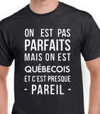 T-Shirt pour Homme québécois humour