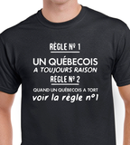Hoodie Unisexe québécois humour