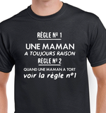 T-shirt pour Femme maman mère famille humour
