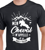 Hoodie Unisexe cheval horse cavalière