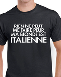 Hoodie Unisexe blonde italienne couple