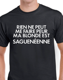 Hoodie Unisexe blonde saguenéenne couple