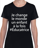 Hoodie unisex éducatrice fr qc