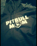 T-shirt vneck women pitbull mom