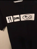 T-shirt men subaru subie