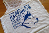 T-shirt vneck women husky