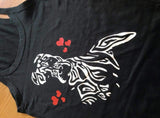 T-shirt vneck women pitbull