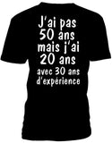 T-shirt men 50 ans