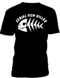 T-shirt men fishing serial fish killer