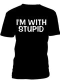 Duo #17 T-shirt men stupid