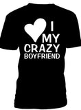 Duo #11 T-shirt women crazy boyfriend