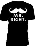 Duo #10 T-shirt men mr right