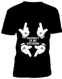 Duo #6 T-shirt women property boyfriend