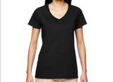 T-Shirt Vneck pour femme chaud tabarbak humour