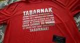 T-Shirt Vneck pour femme tabarnak humour