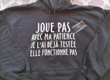 T-shirt pour Femme patience humour