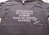 Hoodie Unisex patience humour