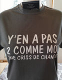 T-Shirt pour homme 2 comme moi humour