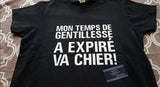 T-Shirt pour homme gentillesse humour