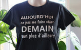 T-shirt pour Femme faire chier humour