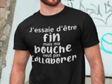 T-Shirt pour homme fin humour