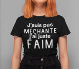 T-shirt pour Femme faim humour