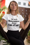 T-shirt pour Femme rancunière humour