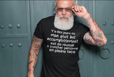 T-Shirt Vneck pour femme accomplissement humour