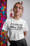 Hoodie Unisex j'chiale pas humour