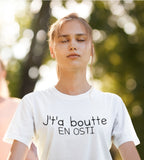 T-shirt pour Femme j't'a boutte humour