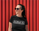 T-shirt pour Femme bonjour humour