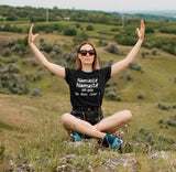T-Shirt pour homme namasté humour