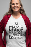 T-shirt pour Femme mamie mamy grand-maman famille humour