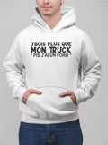 Hoodie Unisex bois plus que mon truck  humour