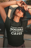 T-shirt pour Femme sociable humour