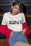 Hoodie Unisex j't'à boutte osti humour