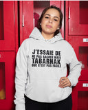 T-Shirt pour homme tabarnak sacrer humour