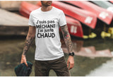 T-Shirt pour homme méchant chaud humour