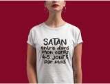 T-shirt pour Femme satan humour