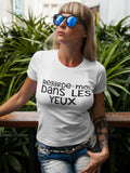 Hoodie Unisex regarde-moi dans les yeux humour