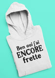 T-Shirt Vneck pour femme ben oui j'ai encore frette humour