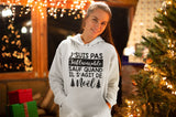T-shirt pour Femme j'suis pas influençable sauf quand il s'agit de noël humour