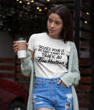 Hoodie Unisex scusez pour le retard y'avait du trafic humour