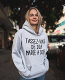 T-Shirt pour homme tassez-vous de d'là PERSONNALISABLE a soif humour