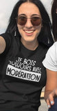 Hoodie Unisex je bois toujours avec modération humour