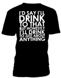 T-shirt women drink to that