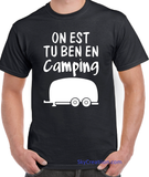 T-shirt women camping qc fr